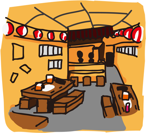 店内（居酒屋） - 店内（居酒屋） - Izakaya (500x459)
