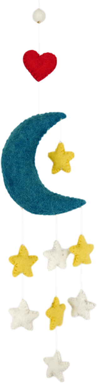 Moon & Stars Mobile - Emblem (1000x1250)