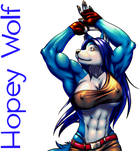 Hopey Wolf - Profile Id - Wolf Profile (512x512)