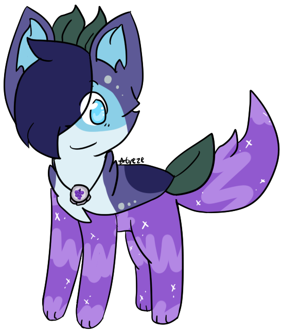 *grape Soda Qt* - Cartoon (590x680)