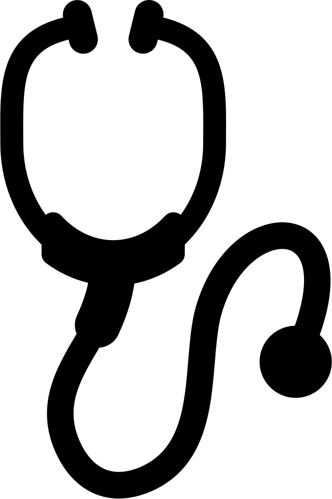 Stethoscope Comments - Stethescope Clipart (652x981)