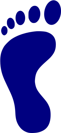 Left Foot Print (512x512)