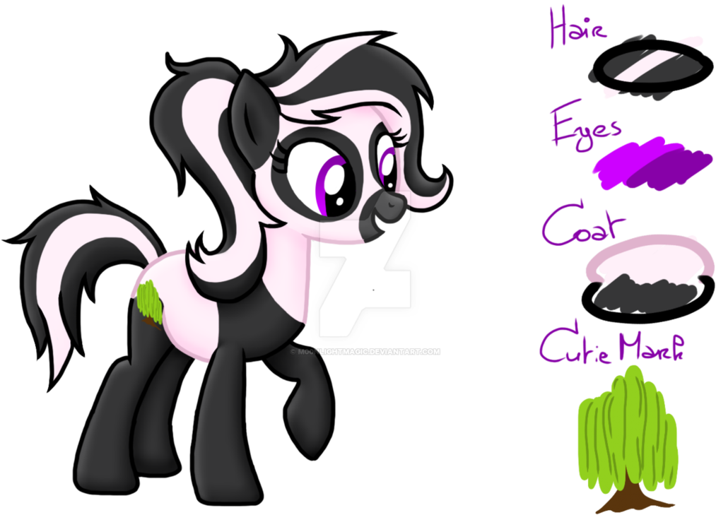 Reference Sheet By M00nlightmagic - Cartoon (1057x755)
