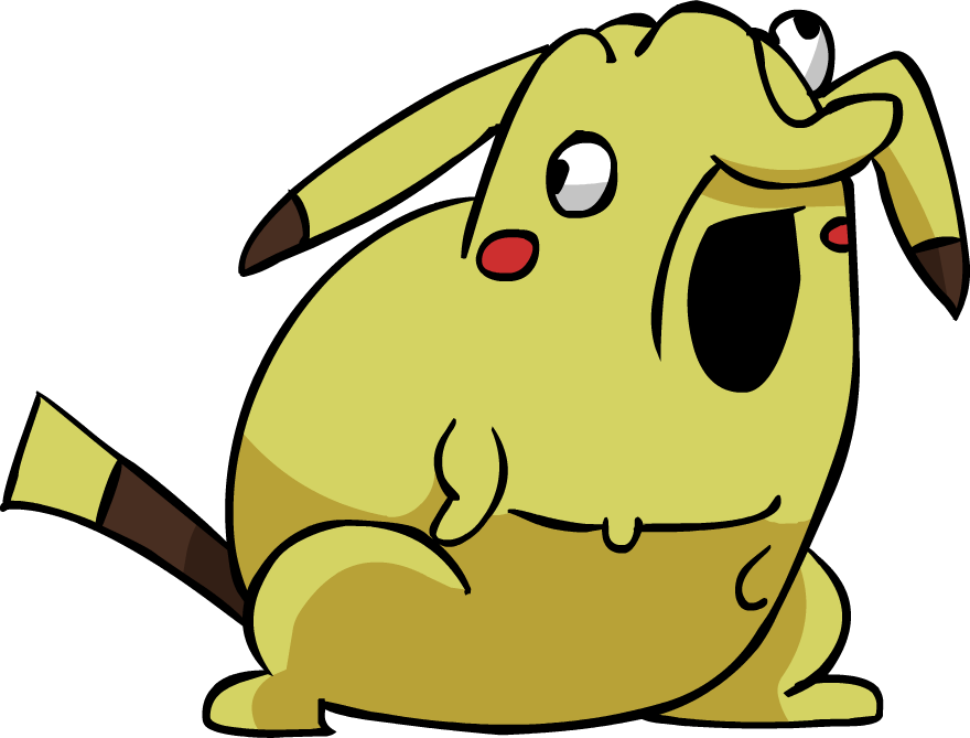 Egoraptor's Pikachu - Egoraptor Pikachu (880x669)