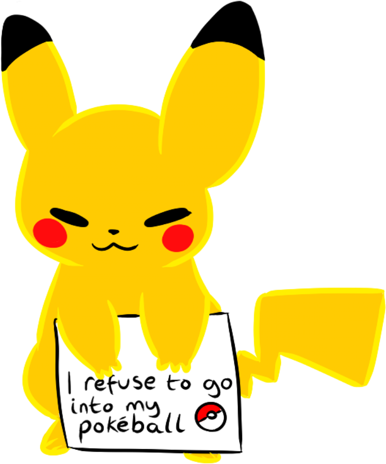 Pokemon Shaming - Pikachu (1000x1000)