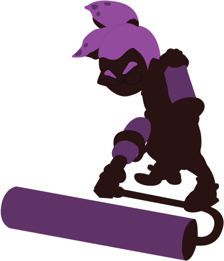 Violent Male Inkling - Splatoon (894x894)