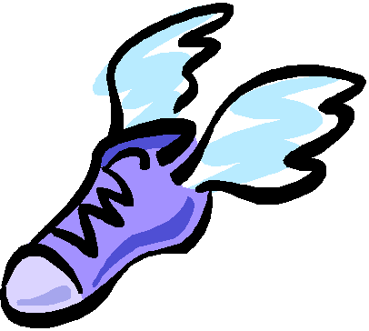 Racing Shoe Clip Art (406x364)