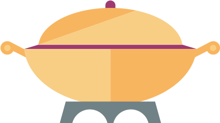 Book My Buffet - Illustration (500x500)