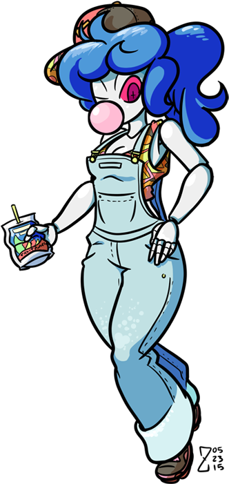 Sunny P By Zebesian - Cartoon (362x700)