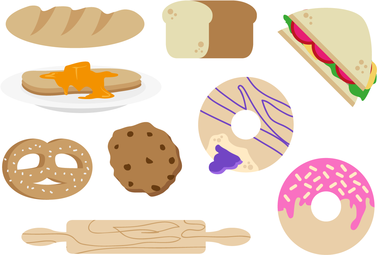 Bagel Doughnut Bakery Bread - Bagel Doughnut Bakery Bread (1400x980)