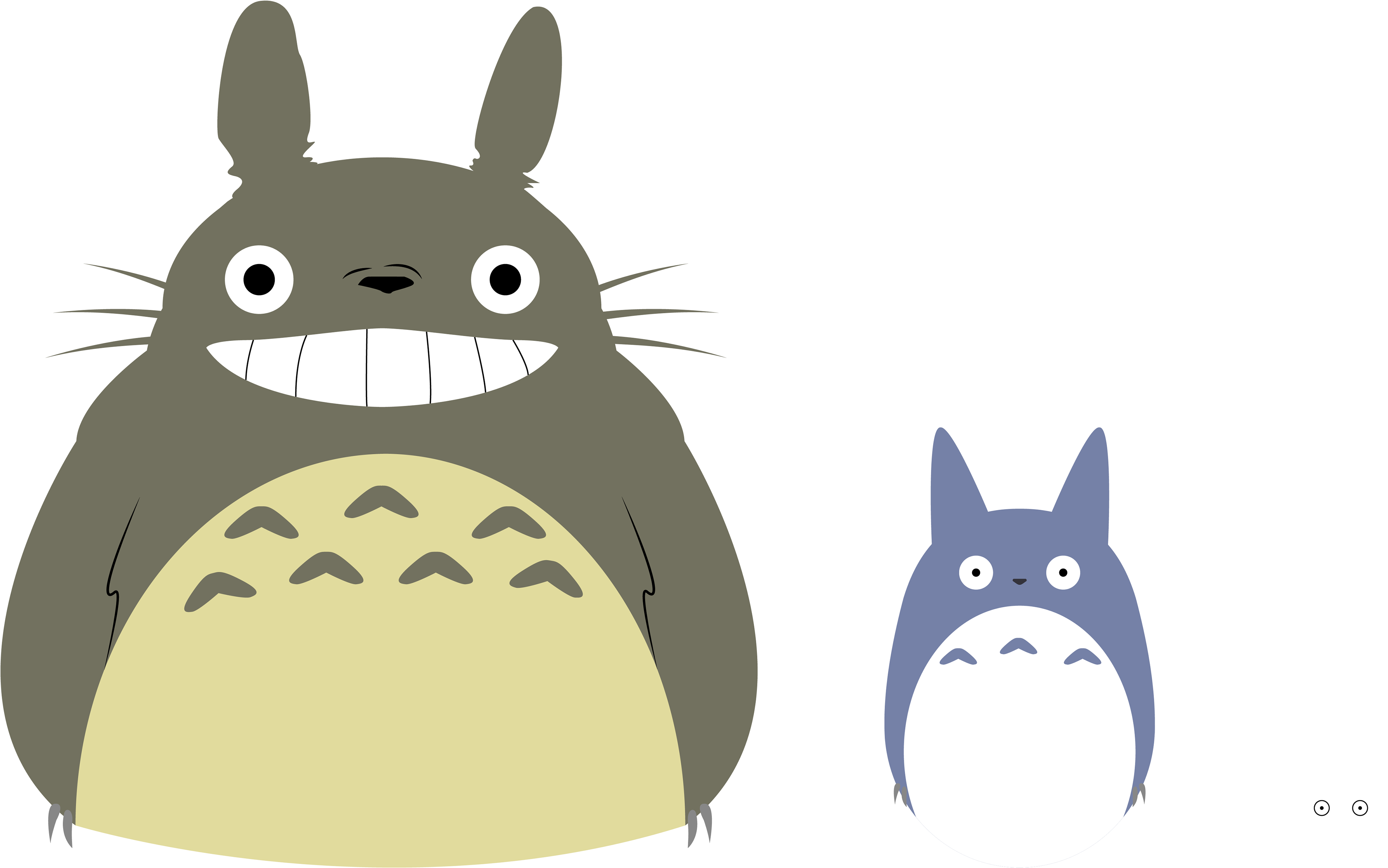 Totoro Transparent (3840x2399)