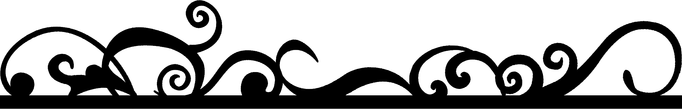 Baseball Page Border - Skirt (2339x375)