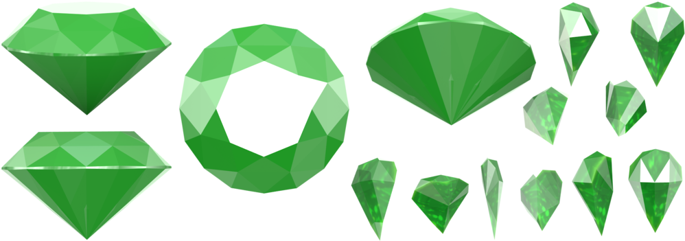 Journal - Chaos Emerald 3d Render (1024x371)