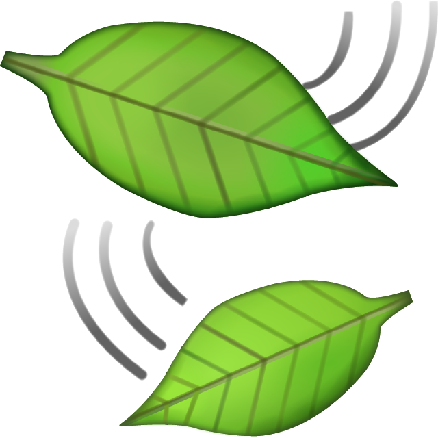 Falling Leaves Emoji (640x640)