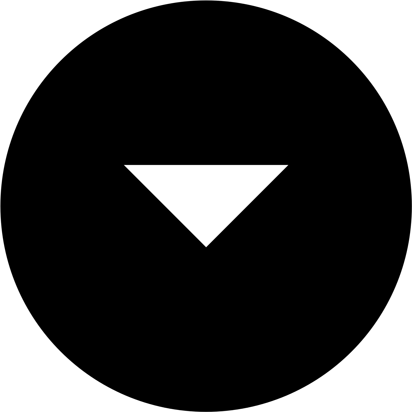 Open - Drop Down Menu Icon (2000x2000)