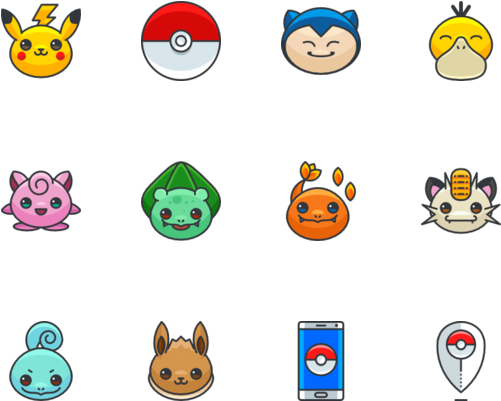 Pokemon Go - Pôster De Pokemon Go - Meowth Com Moldura Branca - (560x480)