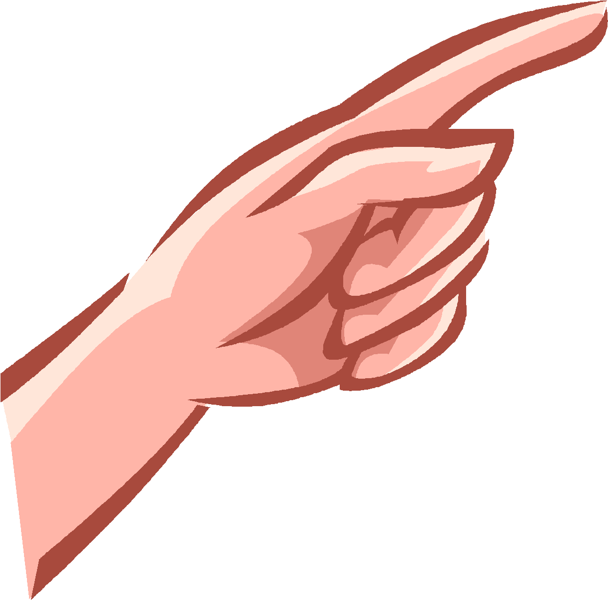 Cartoon Hands Pointing (1287x1291)