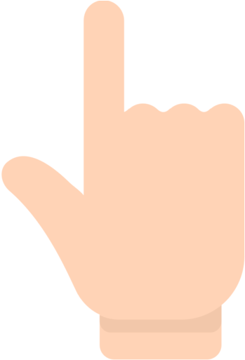 Mozilla - Mano Apuntando Hacia Arriba (512x512)
