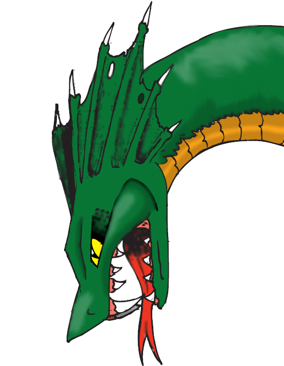 The Great Devourer By Mf99k - Ninjago The Great Devourer Drawing (620x770)