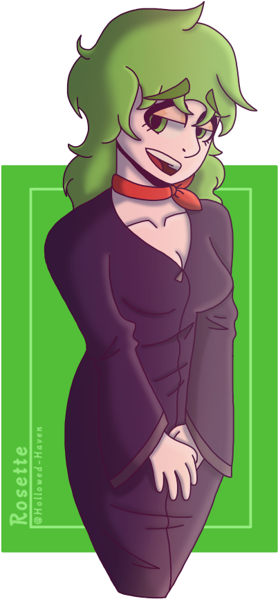 Rosette ) By Hollowed-haven - Cartoon (473x892)
