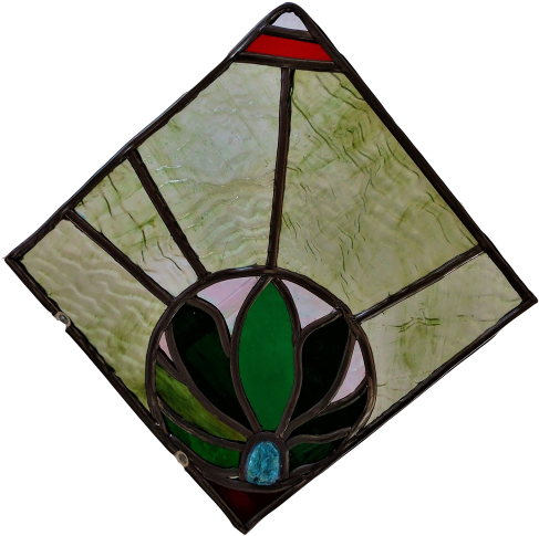 Rosette De Pastel - Stained Glass (495x500)