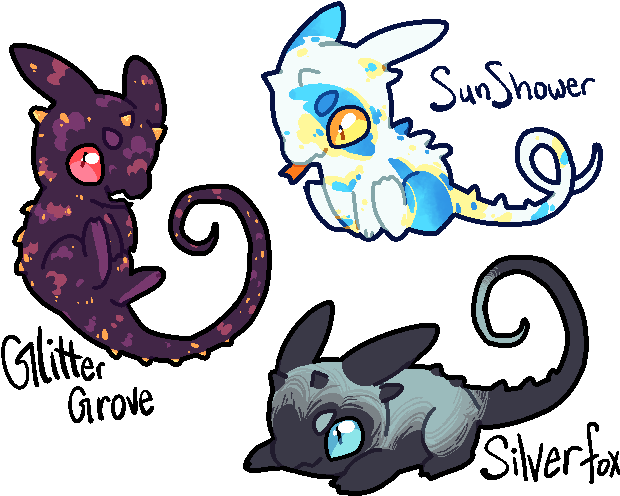 Liz Bun Set One By Clovercoin - Drawing (667x562)