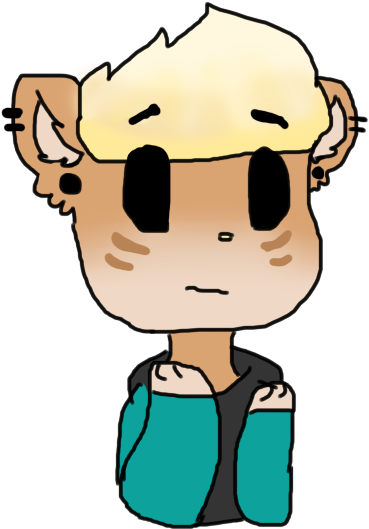 Draw With Mouse Challenge By Crippling-depression - Cartoon (461x609)