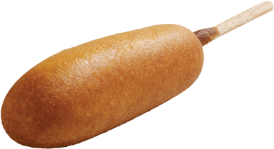 Corn Dog - Corn Dog Transparent (400x450)