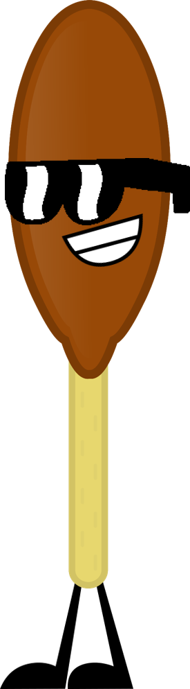 New Corn Dog Pose - Cartoon (275x994)