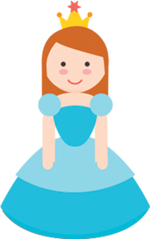 Princess Parties - Vector Graphics (573x504)