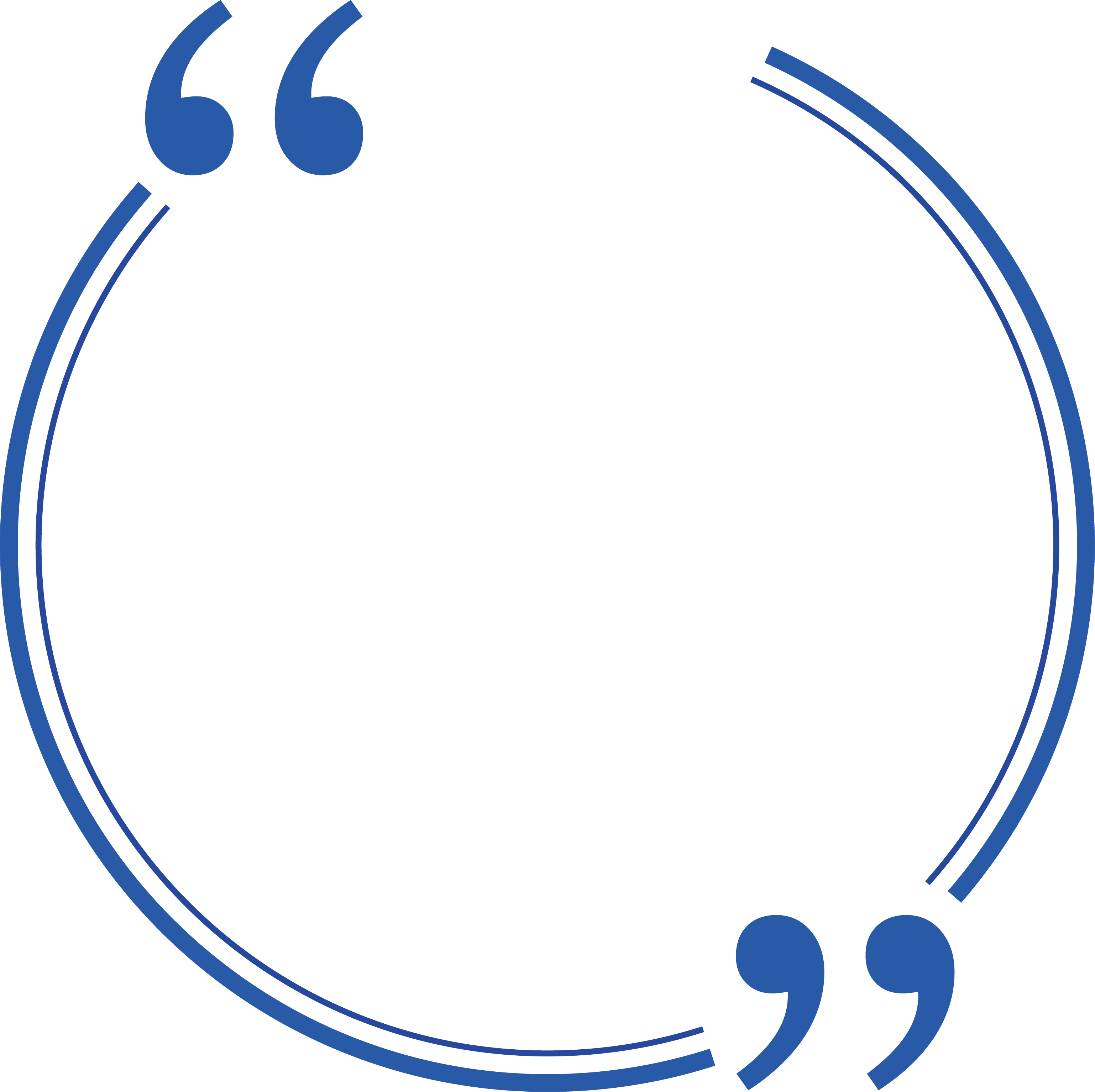 Blue Circle Border - Transparent Circle Border (3076x3069)