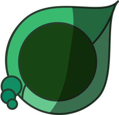 Leaf With Bubbles Concept Vector Icon Illustration - Illustration (550x550)