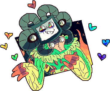Undertale Omegaflowey - Cartoon (386x320)