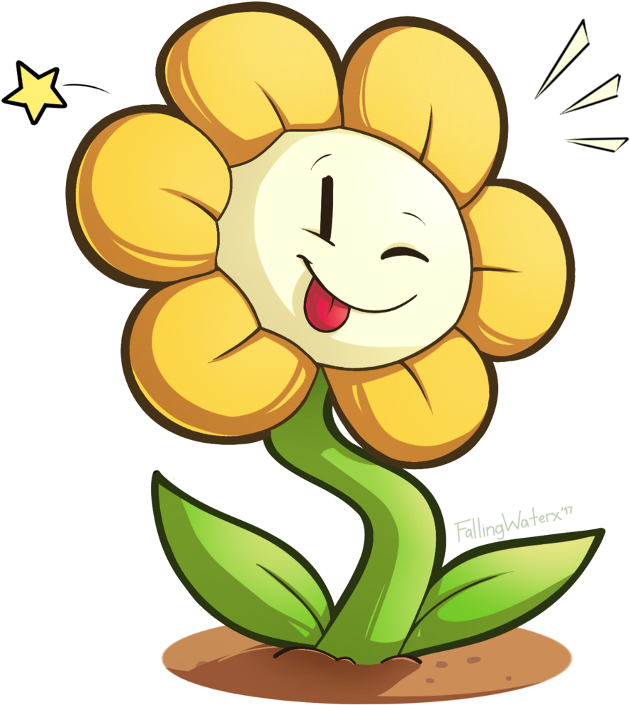 The Flower,undertale - Flowey Art (1280x1280)