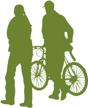 Bicycle Euclidean Vector Silhouette - Bicycle (721x406)
