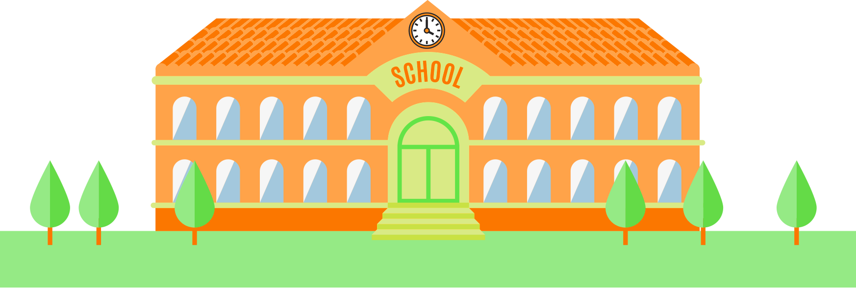 School Png File - خیابان هشت بهشت شرقی اصفهان (1746x588)