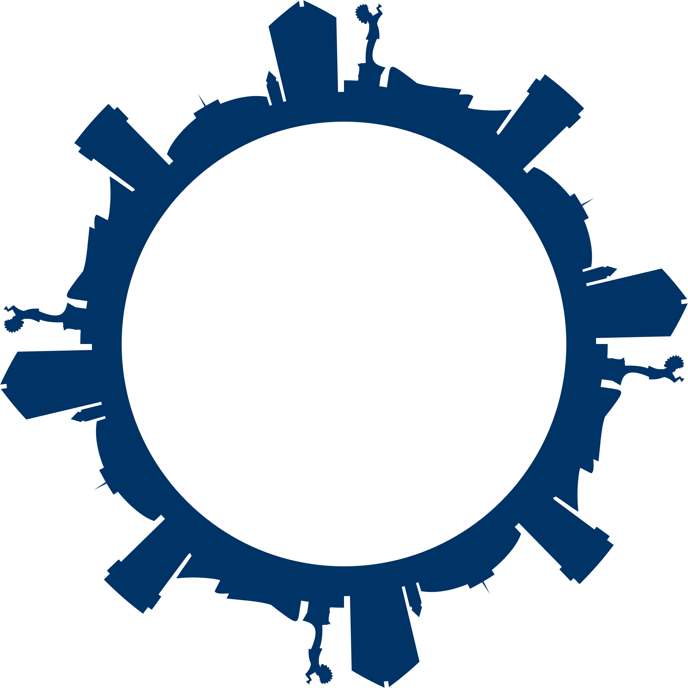 Kansas Skyline Frame - Icon (2296x2296)