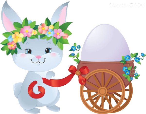 Easter Bunny Rabbit Illustration - Easter Bunny Rabbit Illustration (600x470)