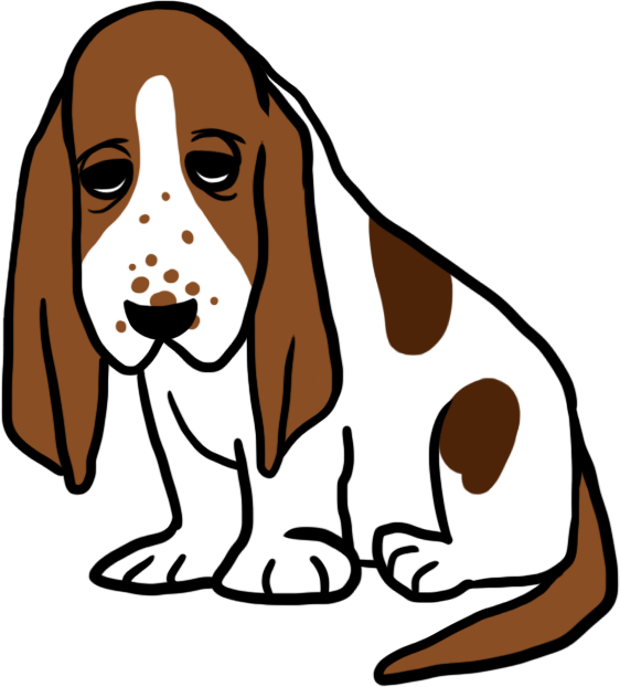 Pupper Park - Basset Hound (562x622)