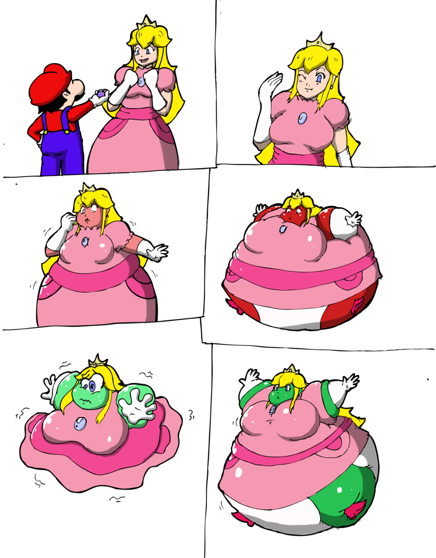 Sexy Princess Peach Inflation (900x1150)