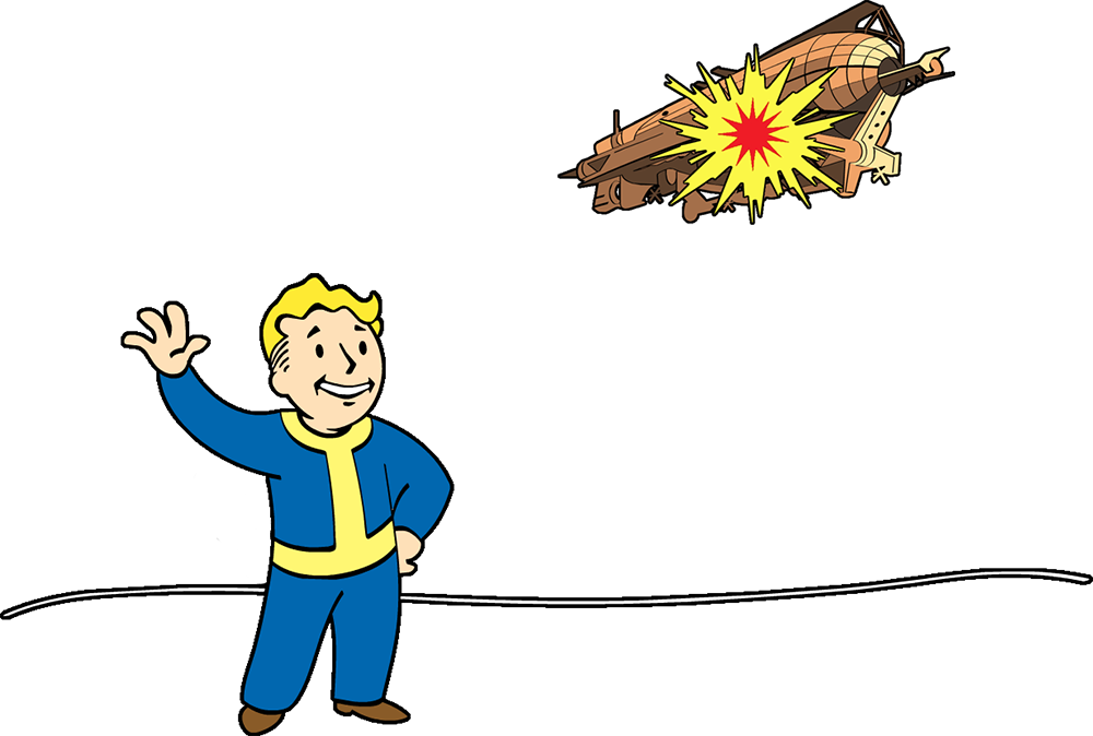 Airship Down - Cartoon (1000x674)
