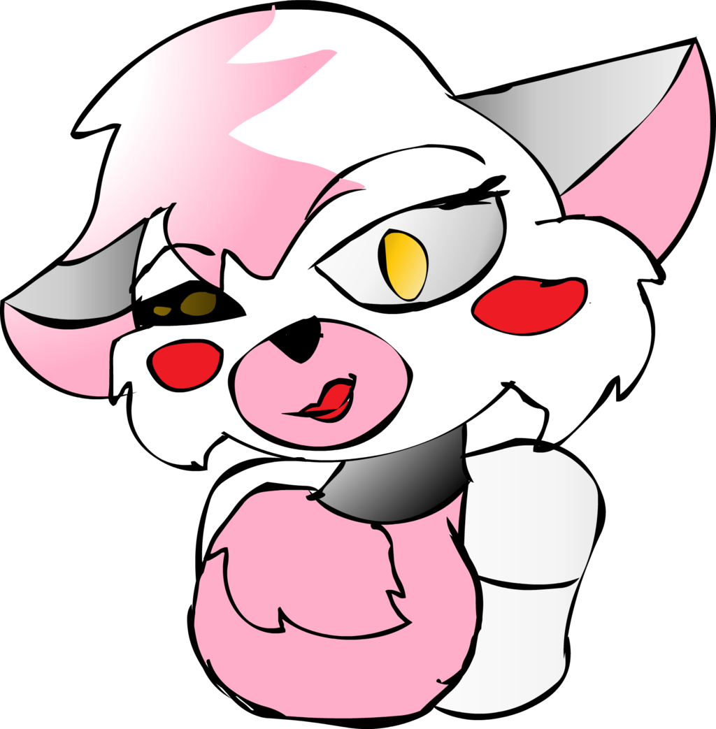Mangle By Nekosugarstar - Cartoon (1024x1043)