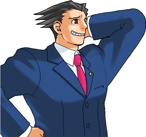 Ace - Phoenix Wright Sprite Png (500x453)