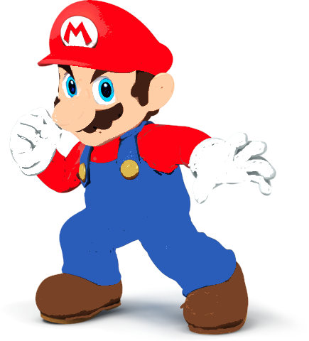 Mario Png 2d (435x480)