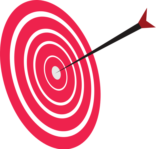 Target With Arrow - Target Corporation (550x524)