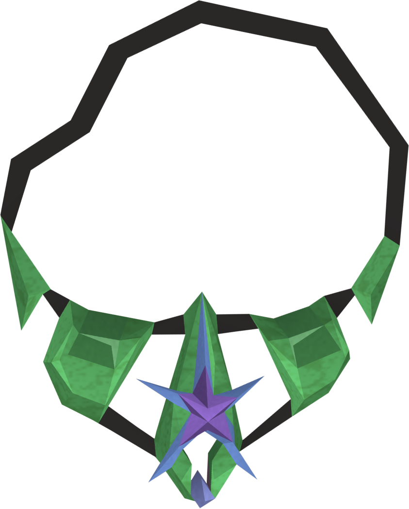 Item Database » Ruby Amulet - Runescape (843x1048)