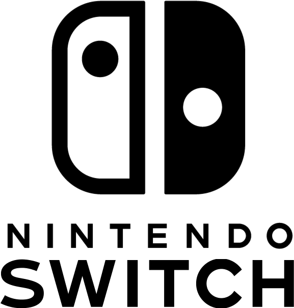 Nintendo Switch Logo Transparent Wordmark - Nintendo Switch Logo Vector (595x606)