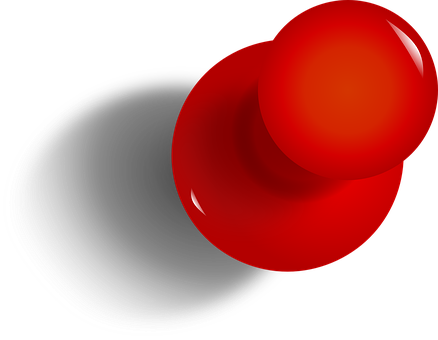 Push Pin Image - Push Pin Png (640x496)