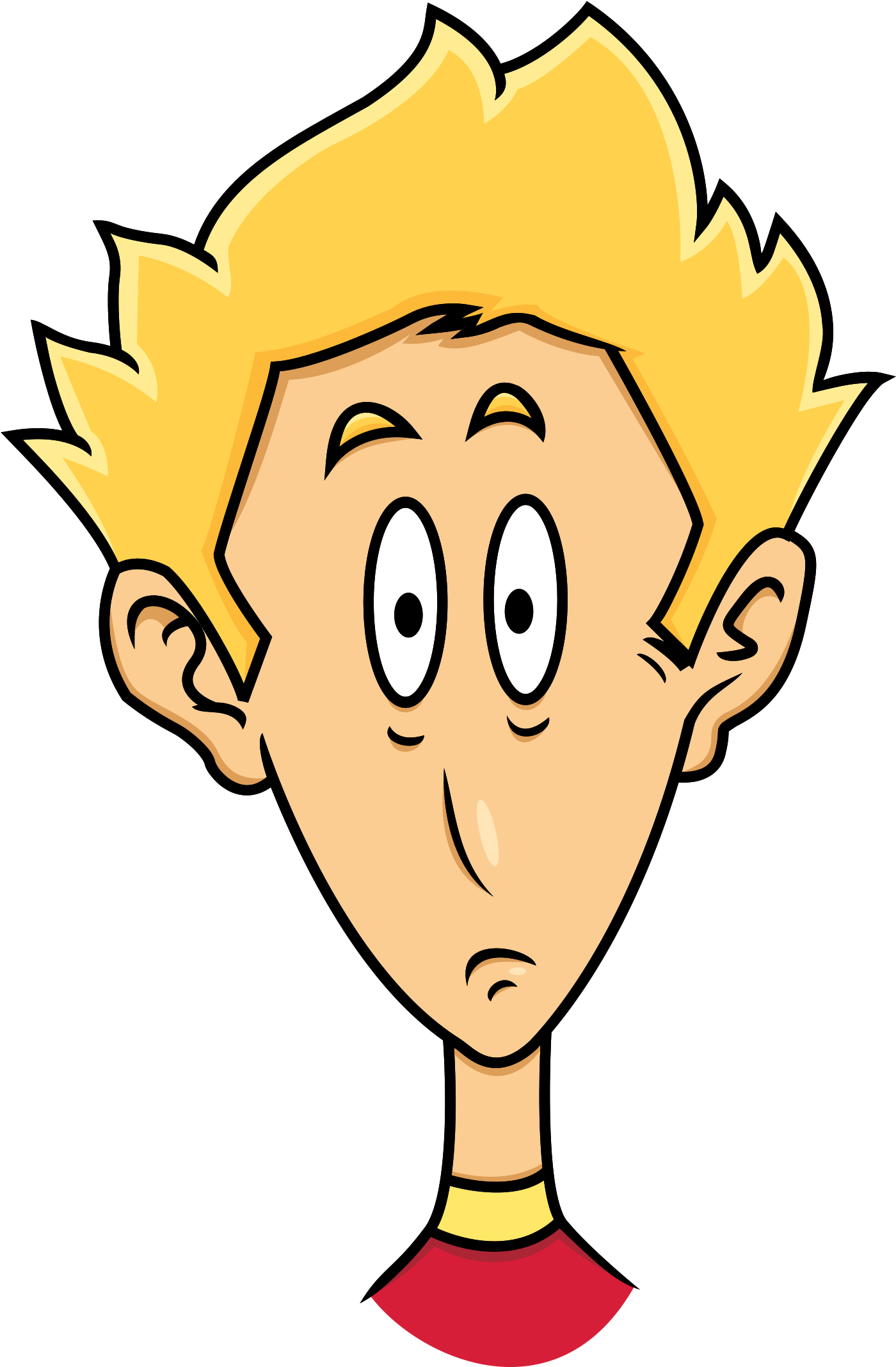 Big Image - Blond Man Png (2400x2400)