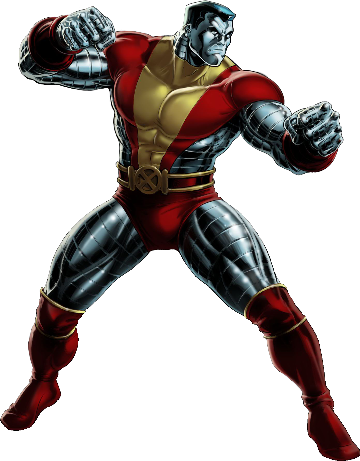 Colossus - Colossus Vs Luke Cage (1392x1780)